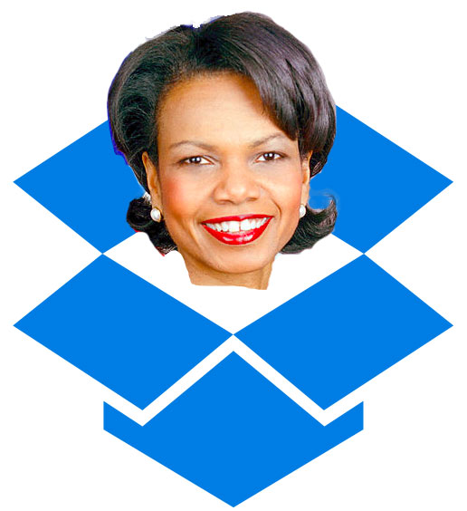 Dropbox Condoleeza Rice
